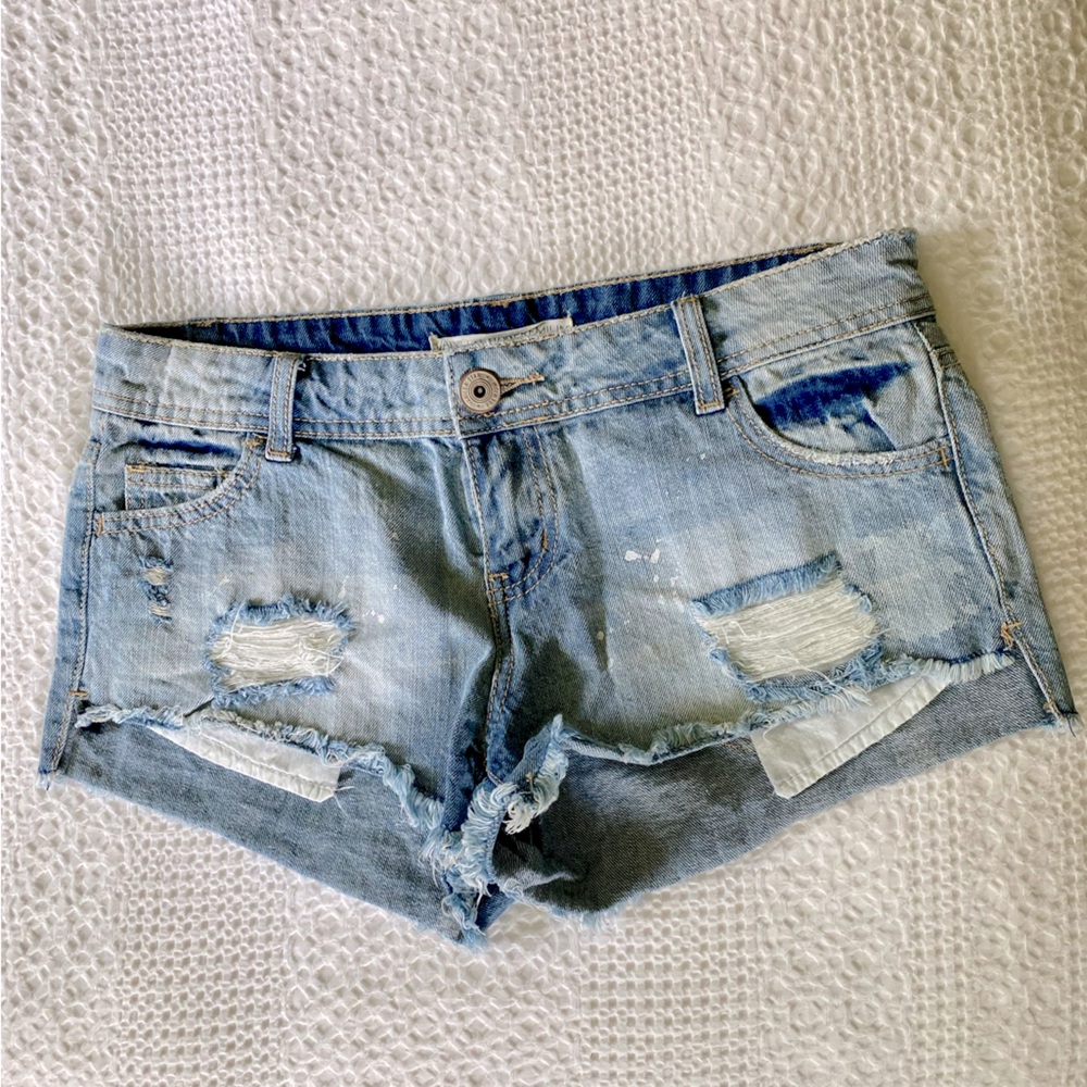 Vanilla Star Cut Off Denim Jean Shorts - Size 5